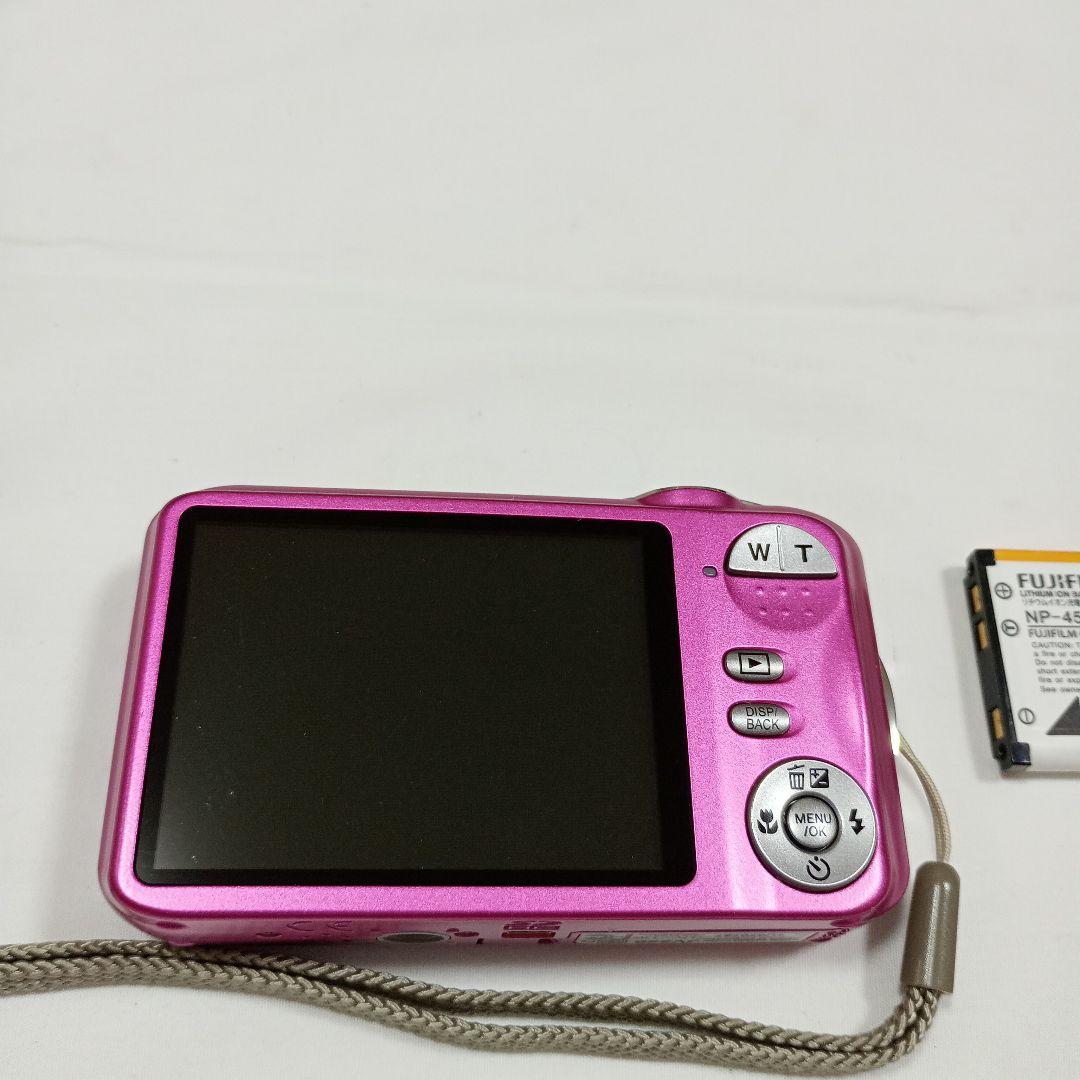 【美品】富士フイルムFUJIFILM FINEPIX JV250デジカメ　ピンク