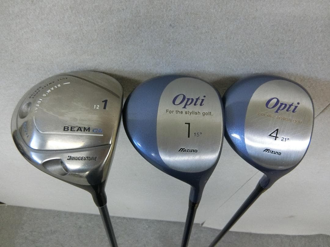 b687 初心者必見 ミズノ 等レディースゴルフクラブ８本セット※Ｄｒ２本入り