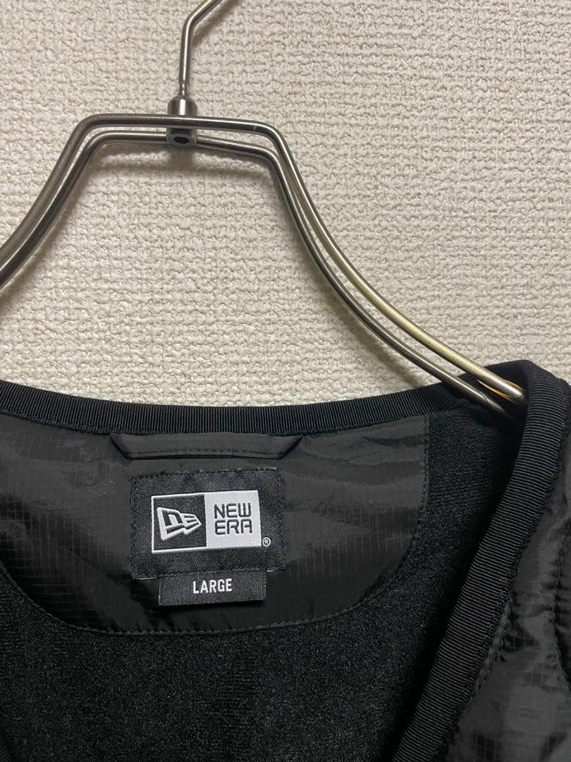 NEW ERA ニューエラ ゴルフ キルティングジャケット 黒 中綿ジャケット
