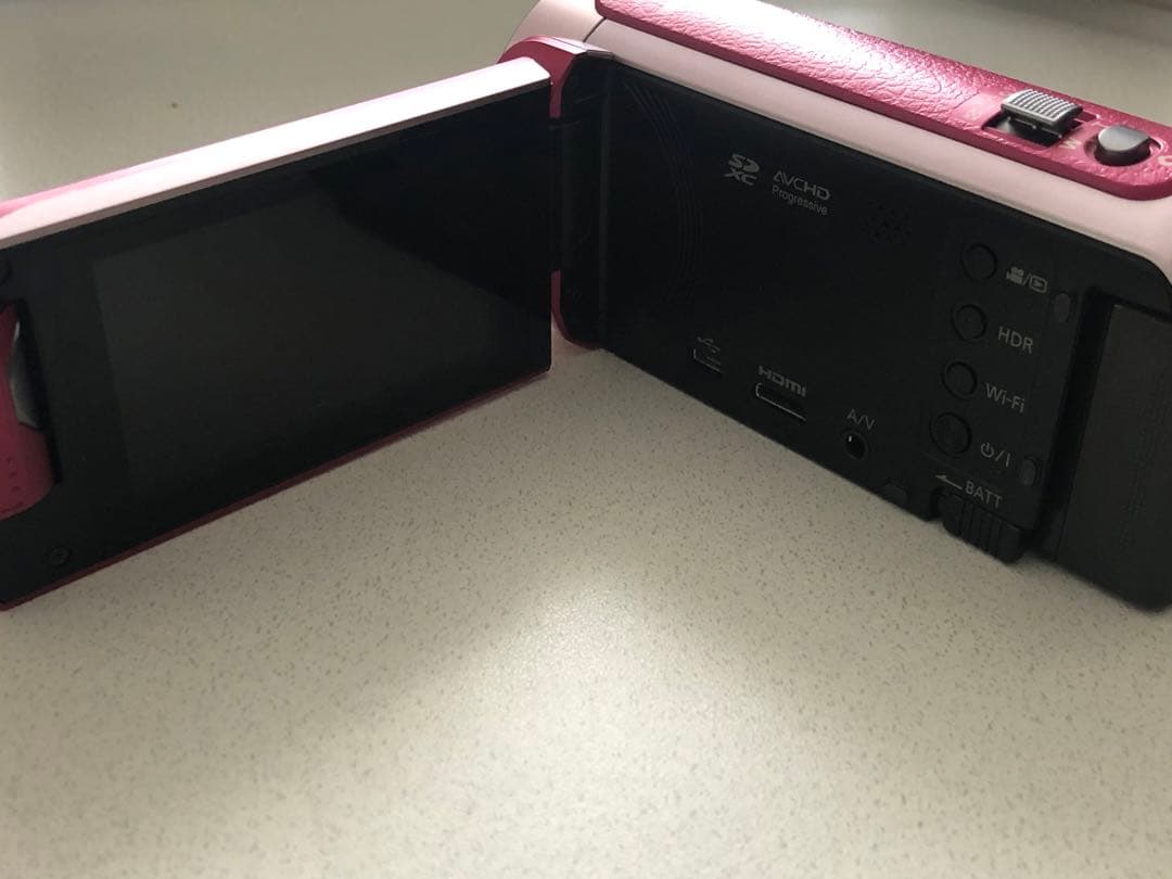Panasonic HC-W580M ピンク色 ビデオカメラ