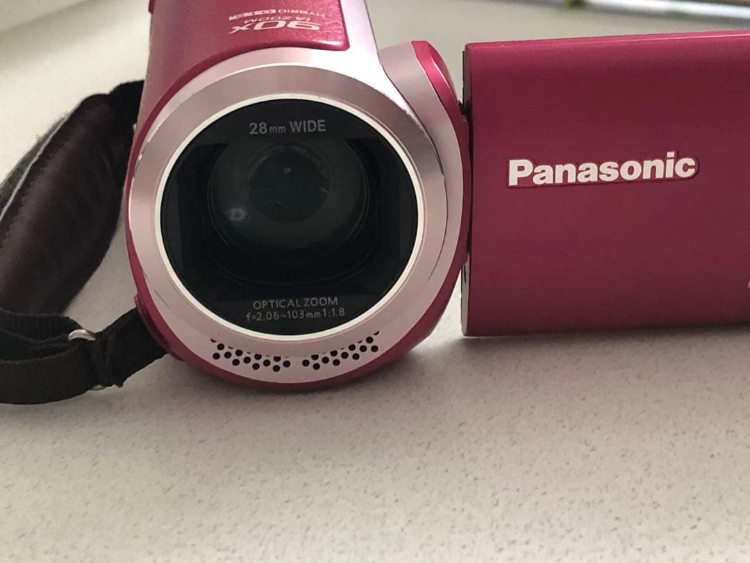 Panasonic HC-W580M ピンク色 ビデオカメラ