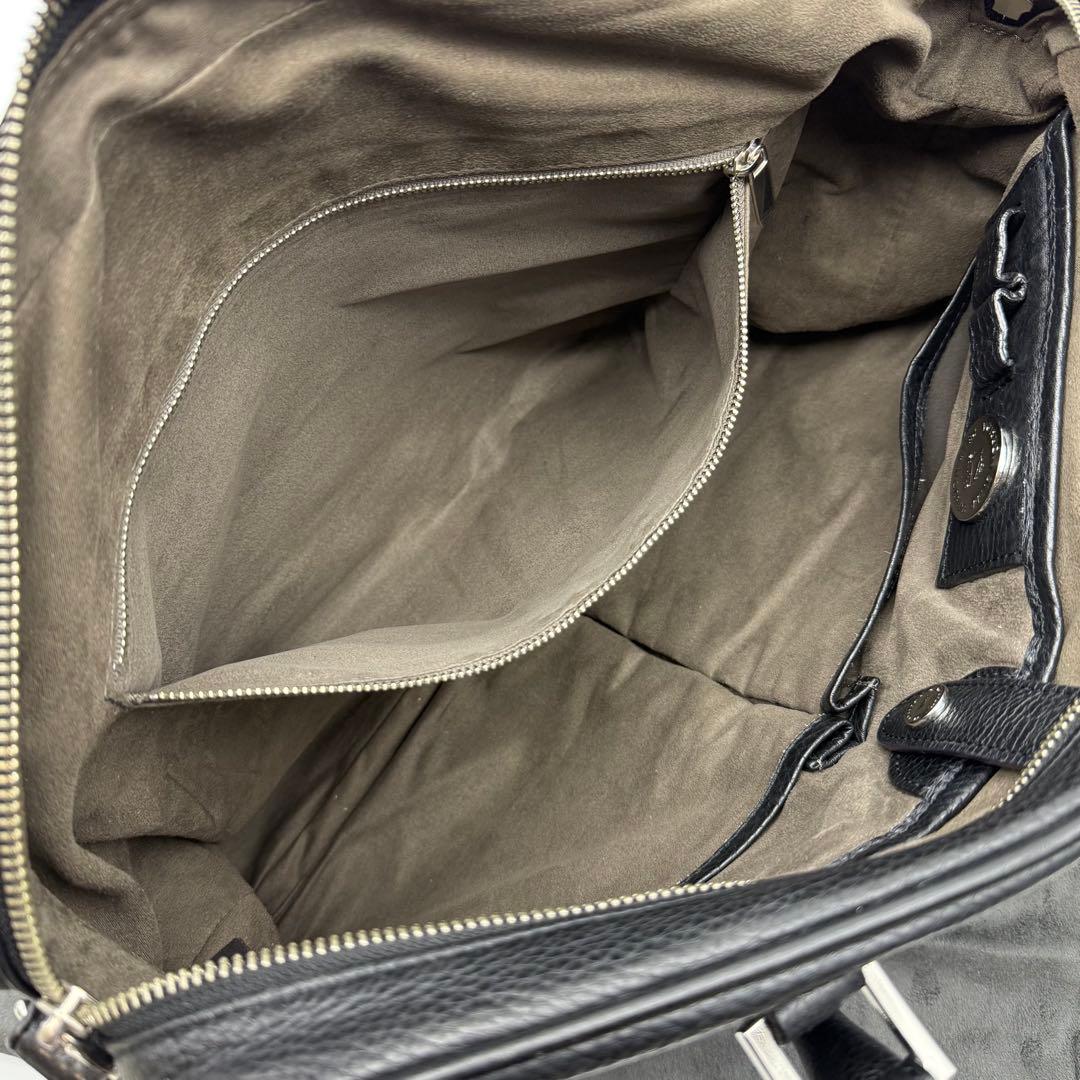 専用 ペッレモルビダ シュリンクレザー ビジネスバッグ ブラック A4 PC