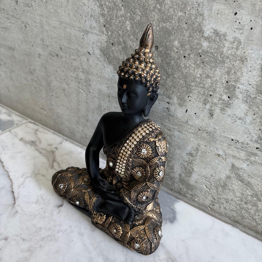 【インド仏教】装飾、仏像、置物、オブジェ、Made in India