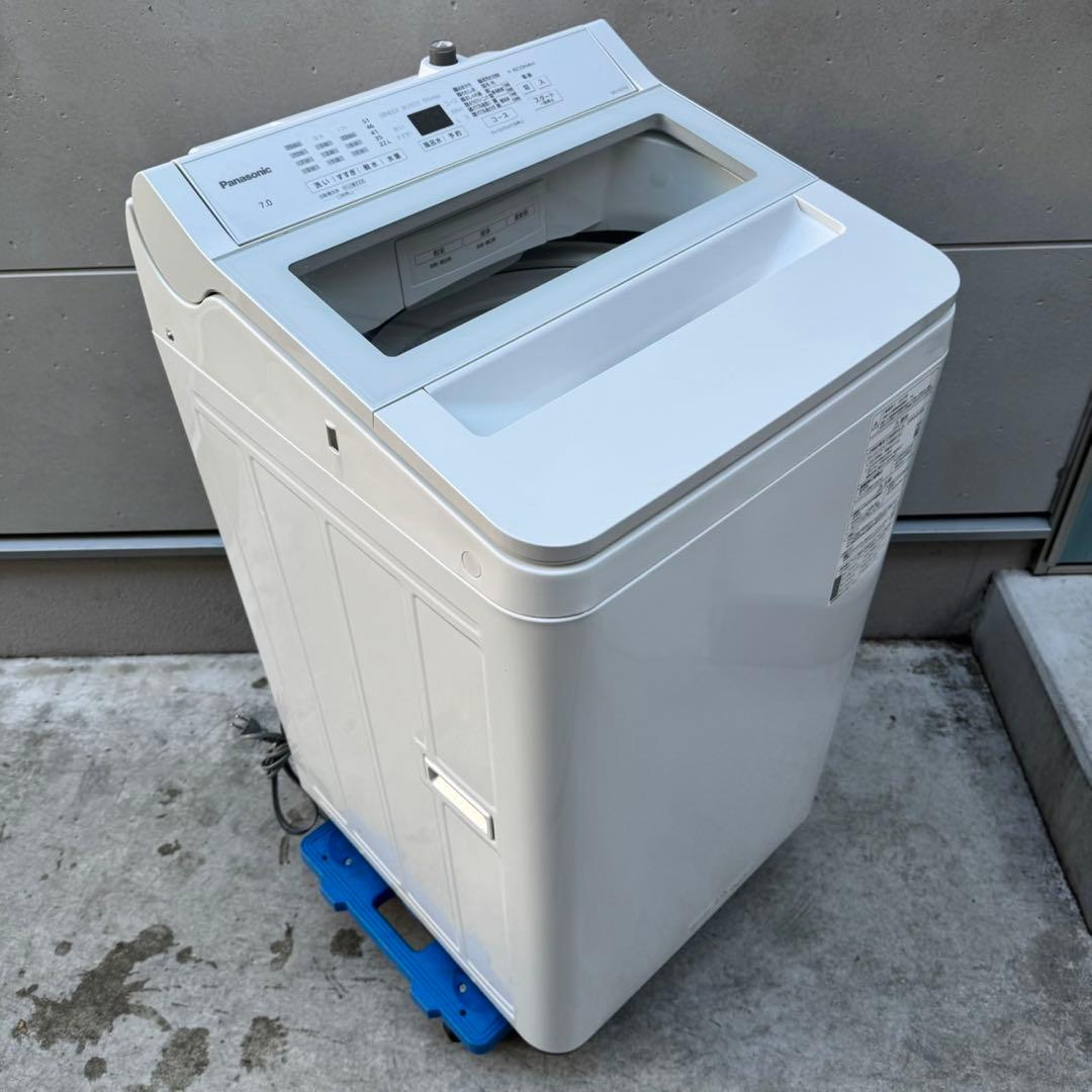 103⭐️2023年製美品★パナソニック　洗濯機　7KG インバーター　一人暮らし