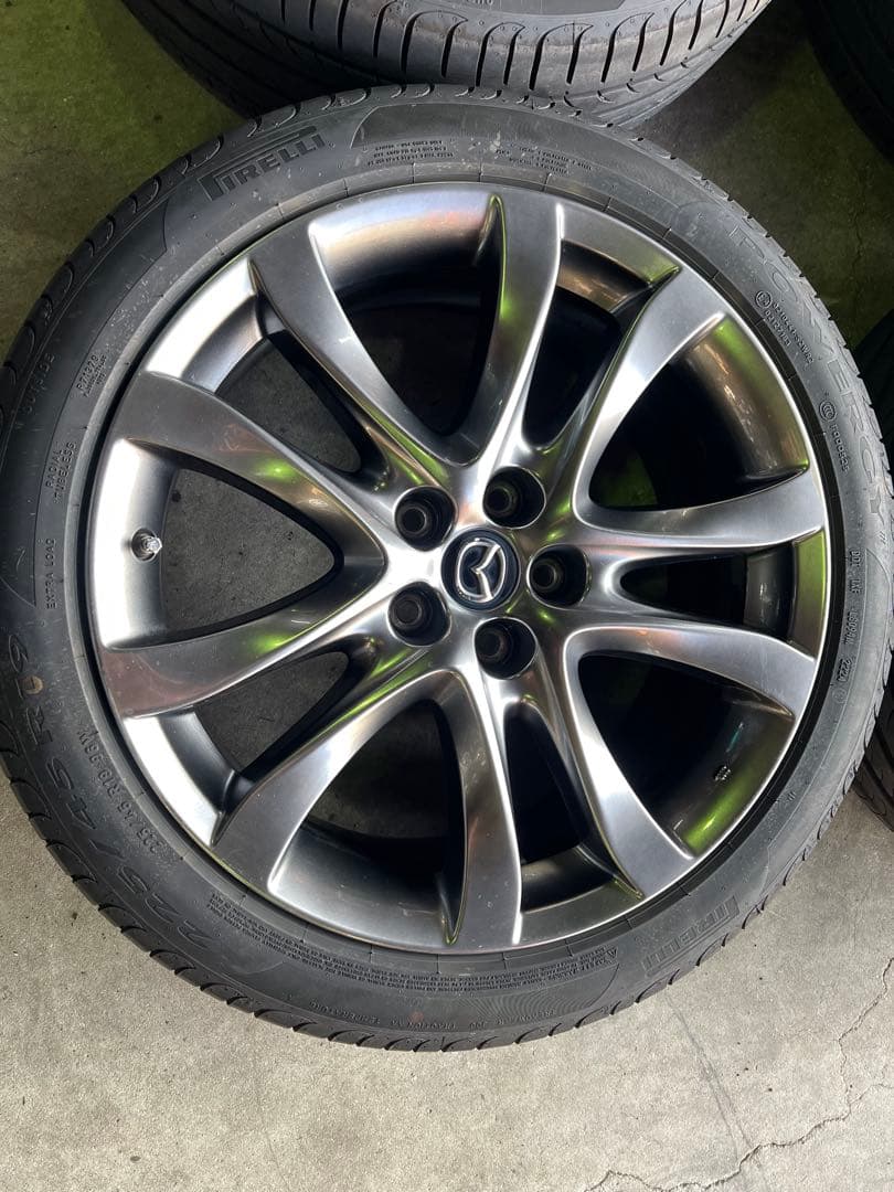 アテンザワゴン 純正 19インチ タイヤホイールセット