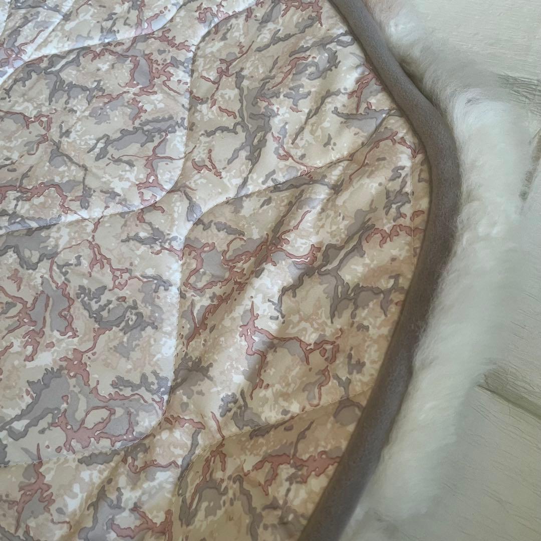 丸八真綿 高級ラグ FURTERIA 天然羊毛毛皮 マット