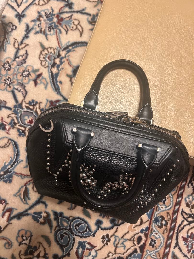 AlexanderWang ハンドバッグ 2way エミール スタッズ 黒