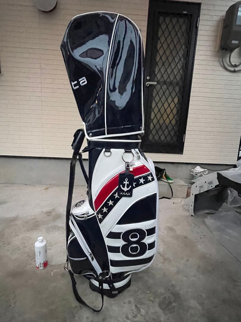 muta ムータ キャディバッグ 9.5型　アイアンウッドカバーセット