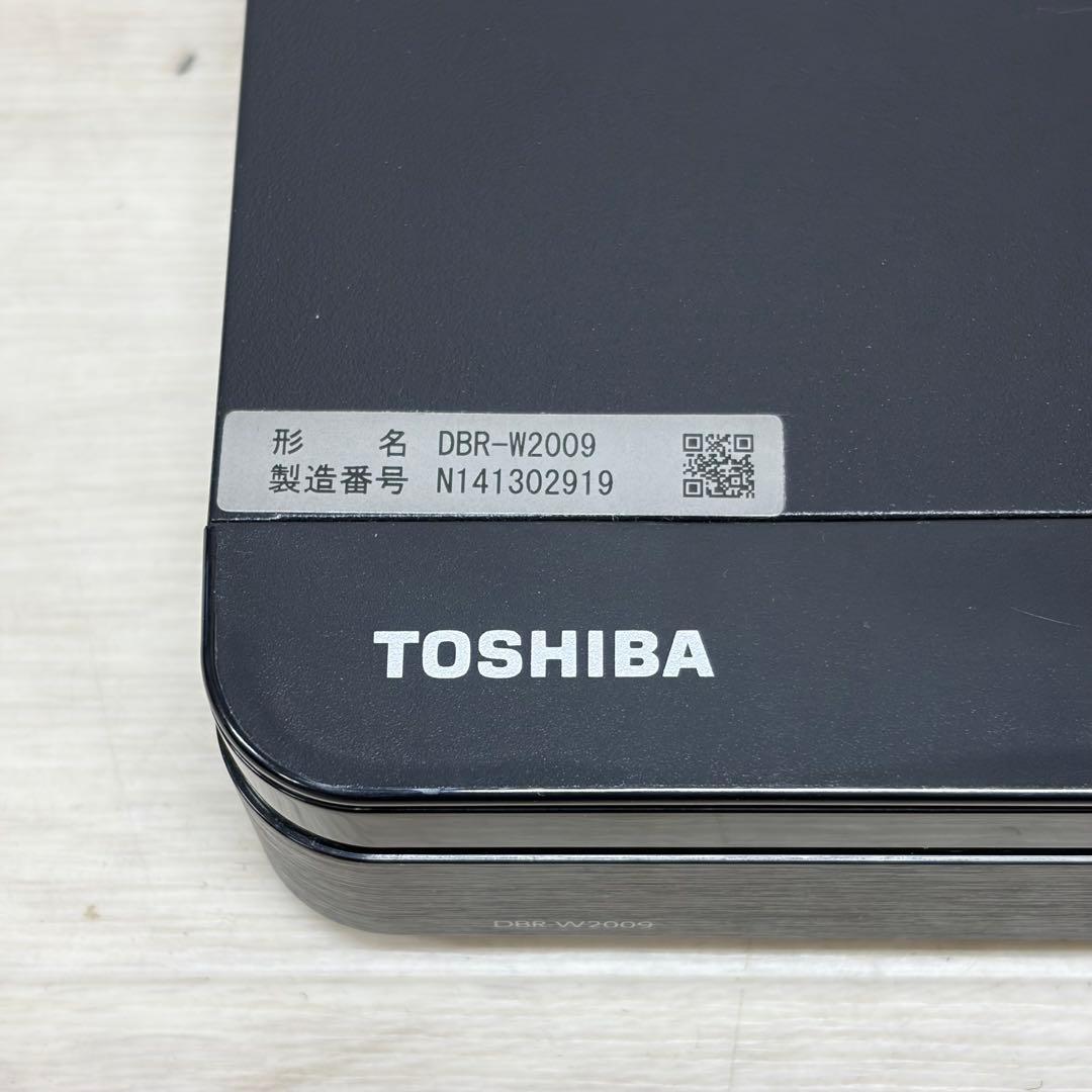 TOSHIBA REGZA レグザ ブルーレイレコーダー DBR-W2009
