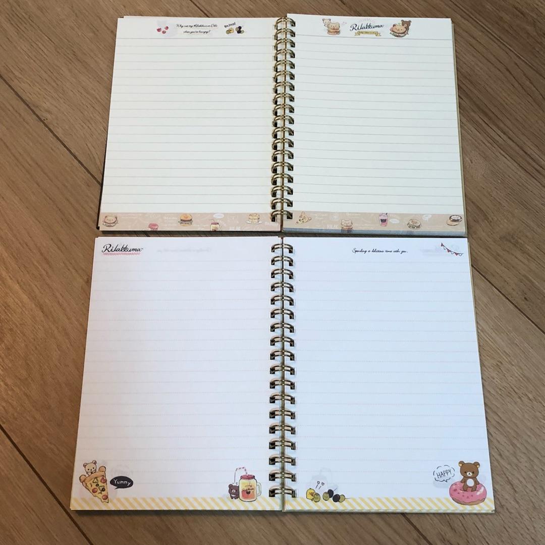 ★新品★リラックマ  リングノート  ２種セット  リラックマデリ