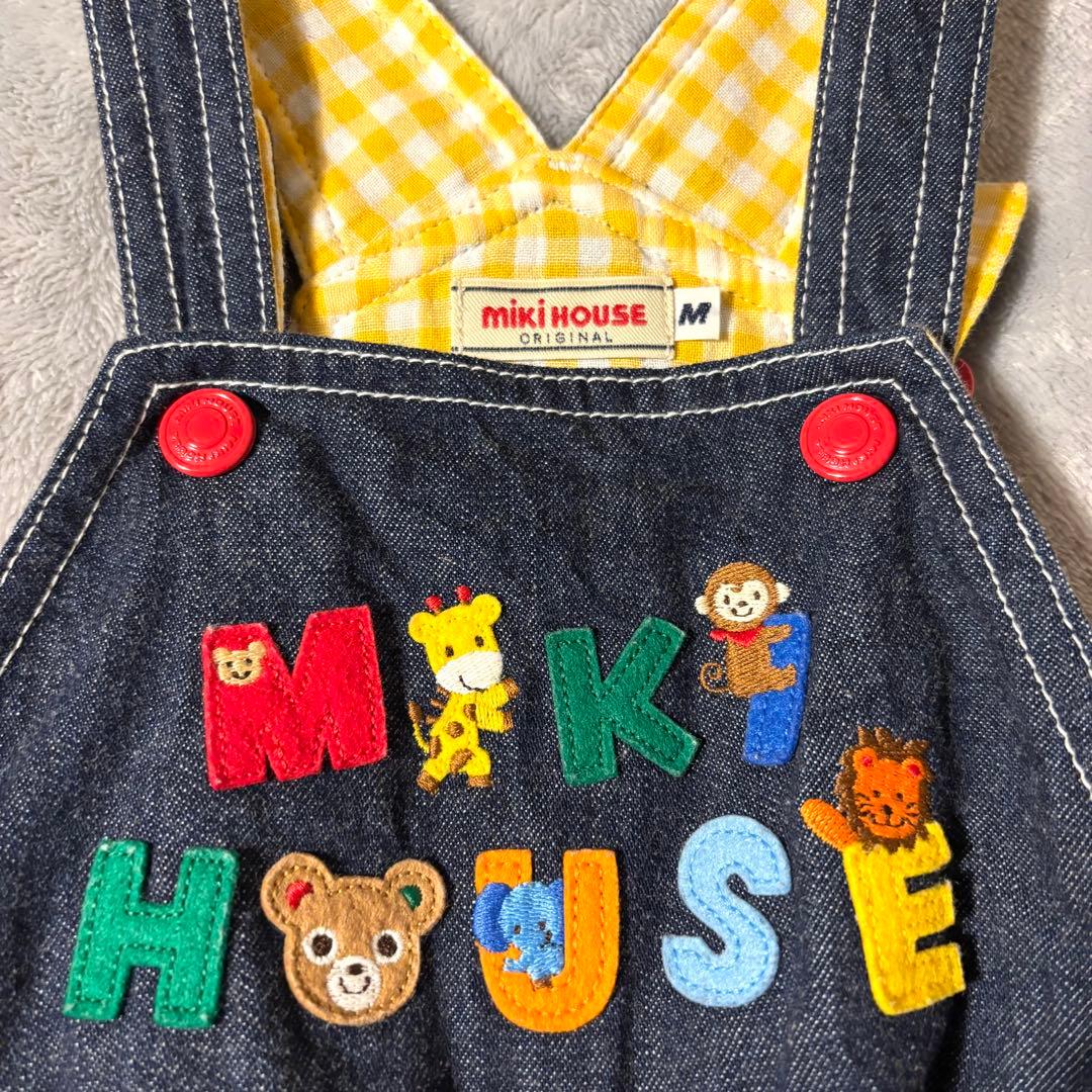 ミキハウス デニムオーバーオール