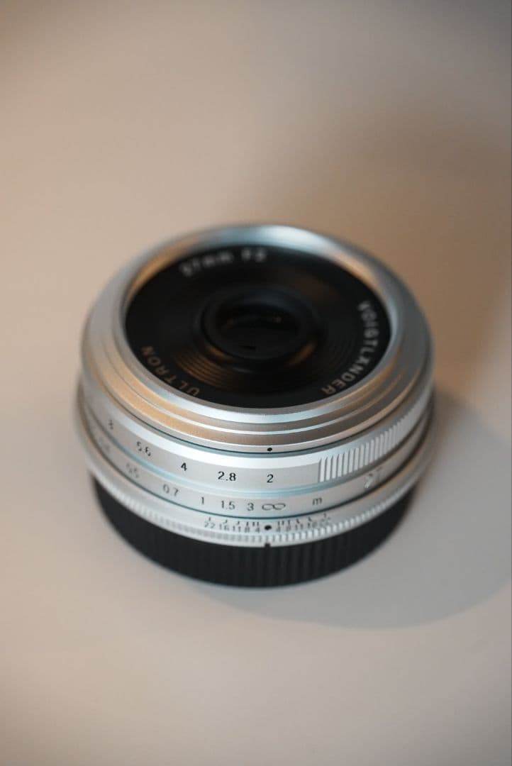 新品 Voigtländer ULTRON 27mm F2 シルバー