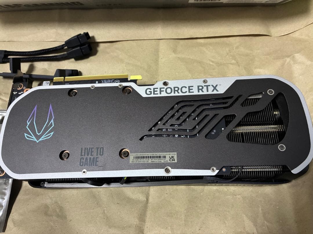 グラフィックボード・グラボ・ビデオカード ZOTAC GeForce RTX 4070ti Super