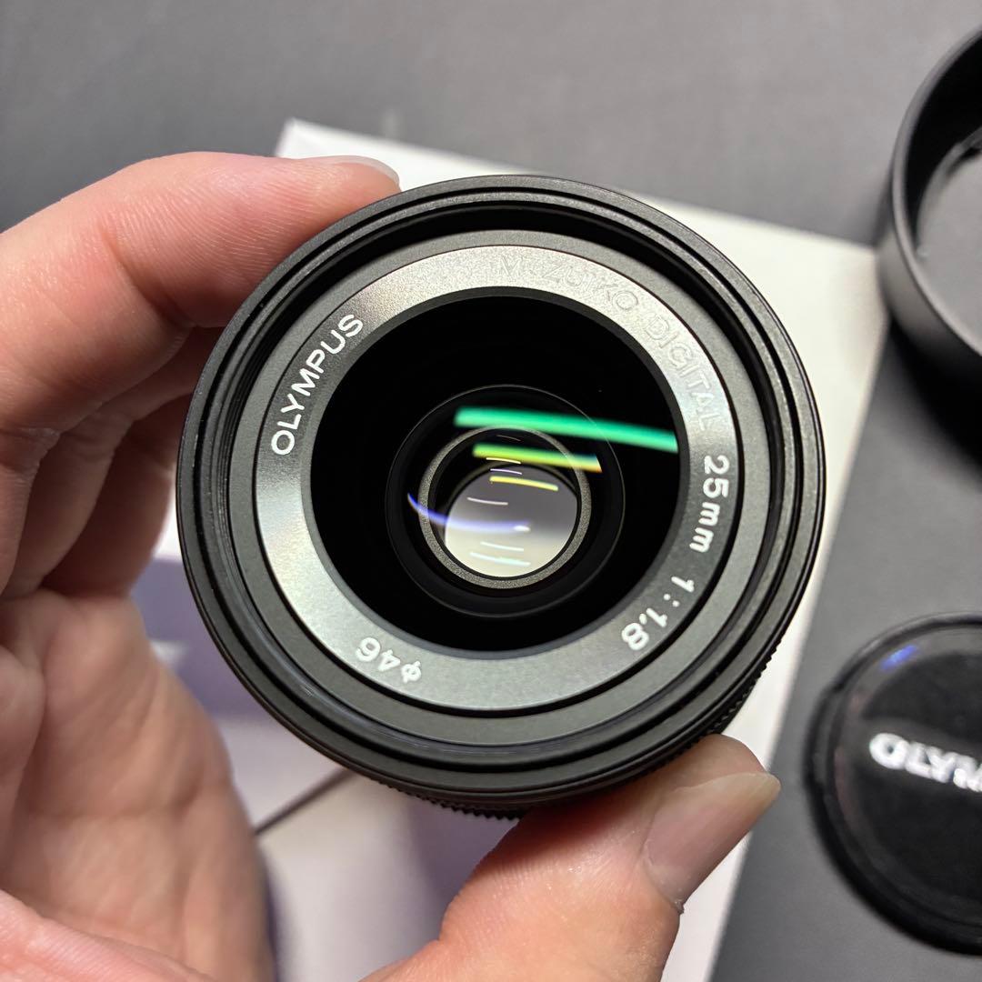 OLYMPUS m zuiko 25mm f/1.8 単焦点レンズ