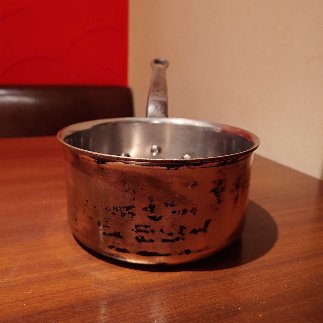 BOURGEAT 16 銅鍋　深型　片手鍋　直径約17cm　フランス　プロ