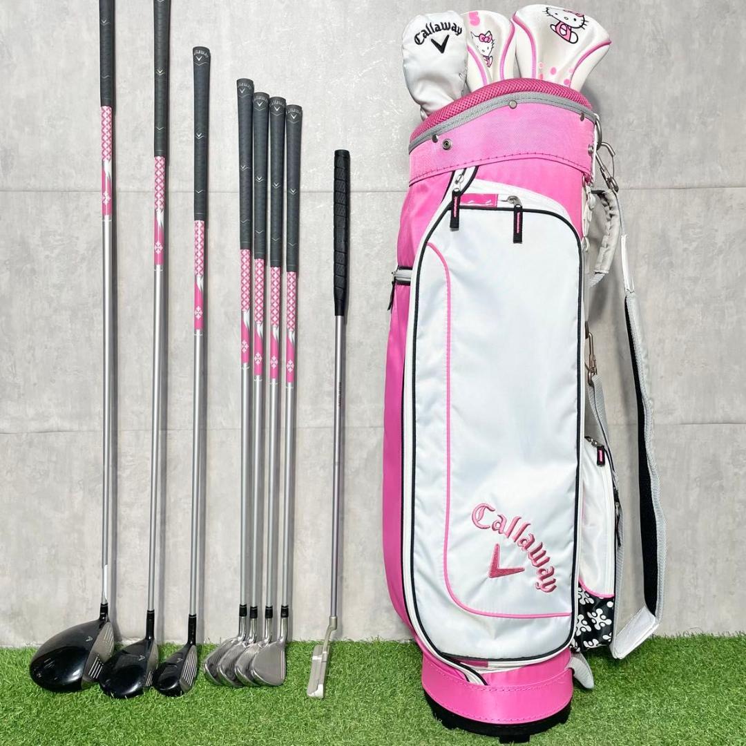 キャロウェイ ソレイユ レディース L ゴルフクラブセット 8本 右 人気 良品