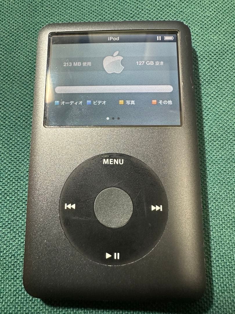 iPod 120GB ブラック　6世代