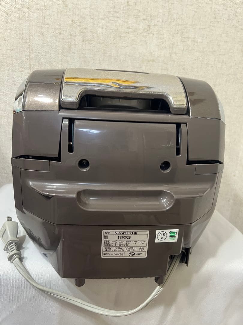 ZOJIRUSHI 極め羽釜 圧力IH炊飯器 NP-WD10（5.5合炊き）