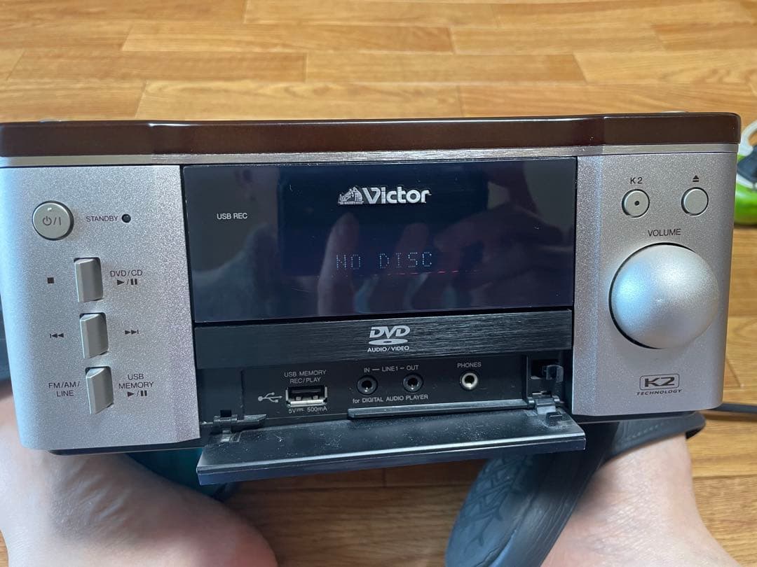 Victor JVC ケンウッド コンポ ネント EX-AR7 ウッドコーン