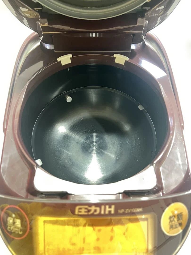 【美品】象印 圧力IH炊飯器 極め炊き 5.5合｜鉄器コート黒まる厚釜2018製