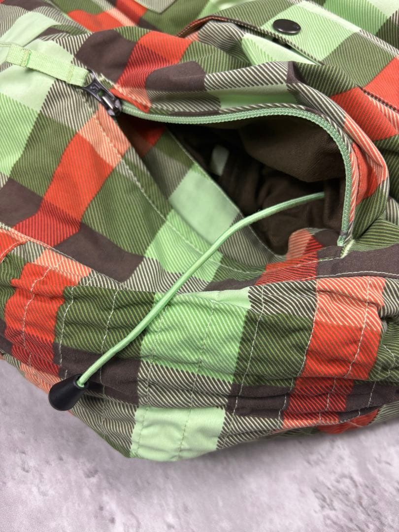 BURTON “ SHELL JACKET”CHECK gorpcore