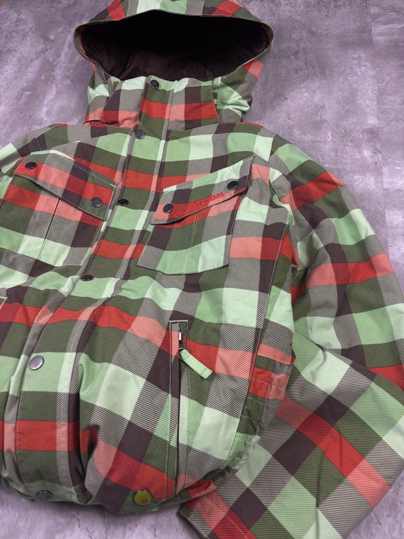 BURTON “ SHELL JACKET”CHECK gorpcore