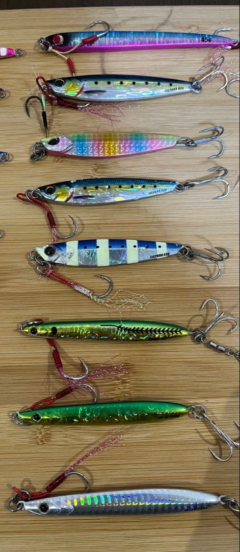 青物シーバス　ルアーまとめ売り　メイホウケース、ダイワバッグ付［中古］