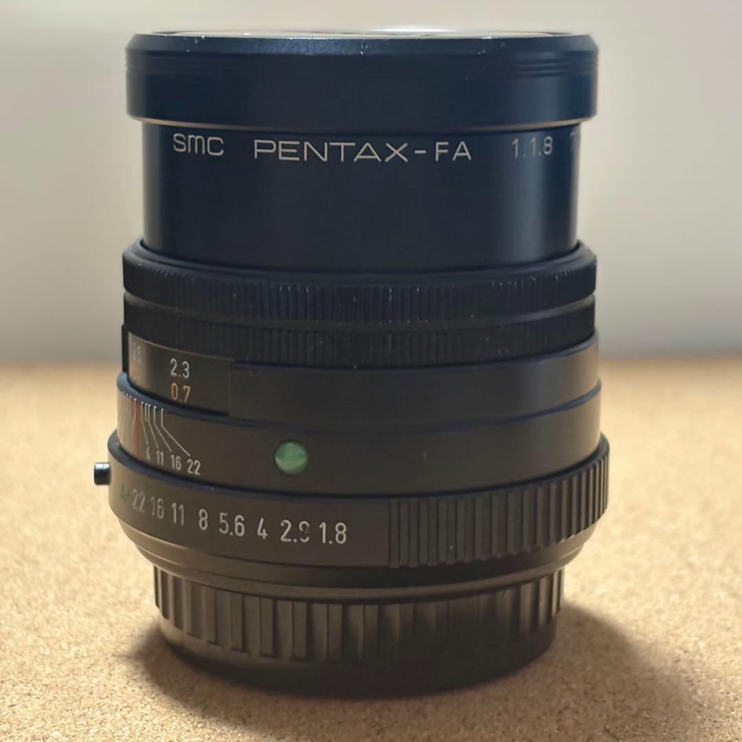 SMC PENTAX-FA 1:1.8 単焦点レンズ