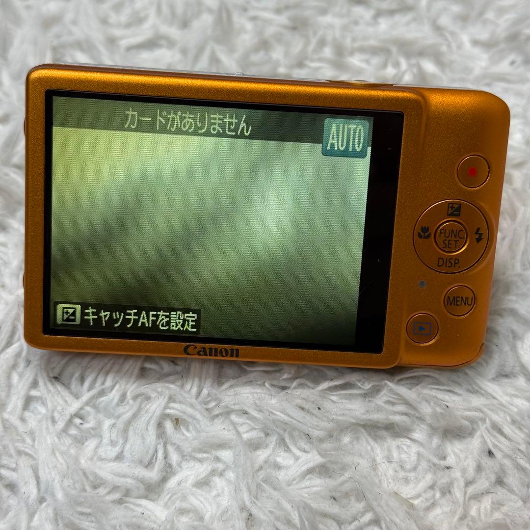 CANON IXY 210F 動作確認済 デジタルカメラ オレンジ OR