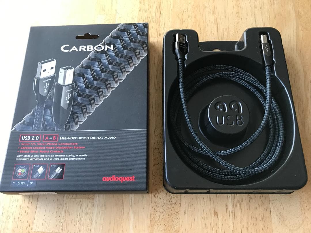 AudioQuest USBケーブル 1.5m カーボン Carbon