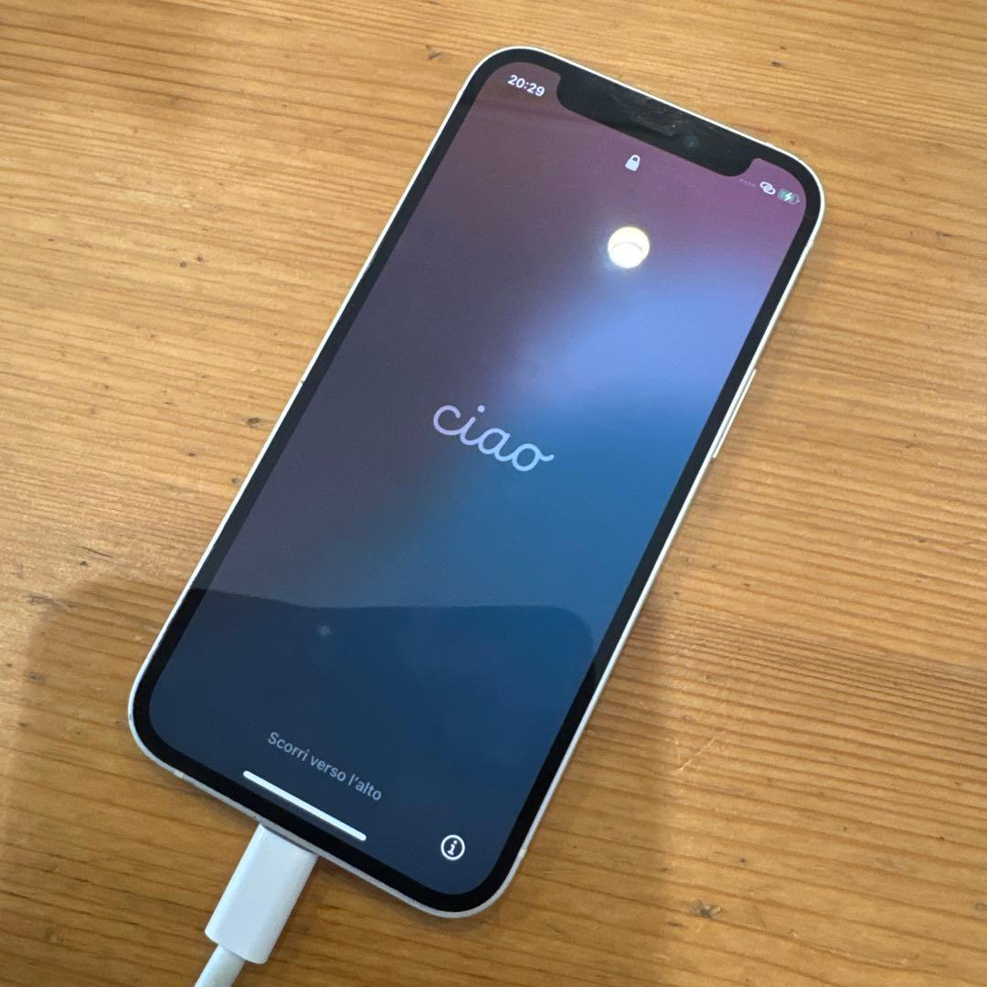 ④Apple iPhone 12miniホワイト 本体１２８Ｇ