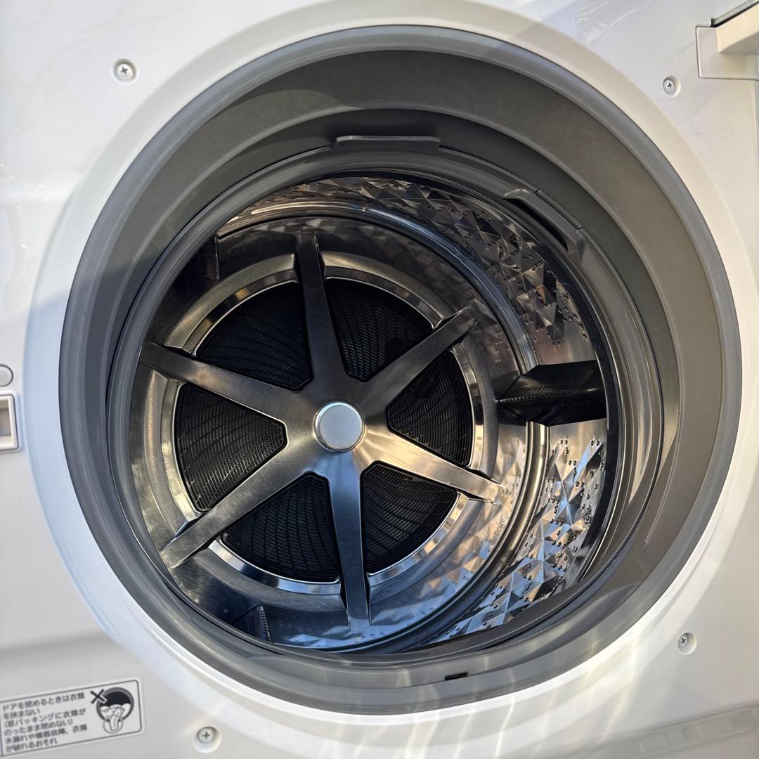 Panasonic ドラム式洗濯機 Cuble インテリアドラム 7kg/3kg