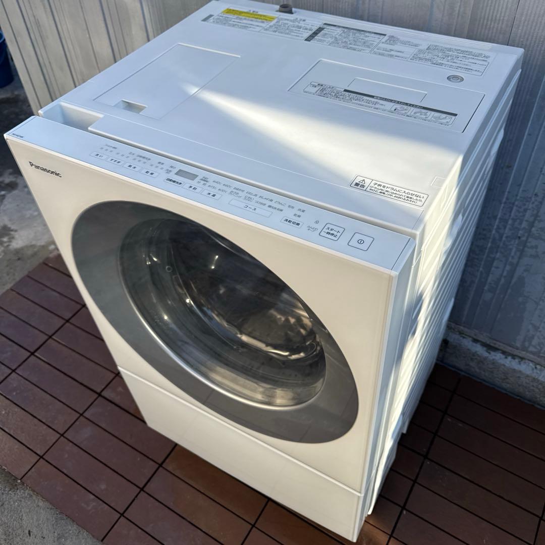 Panasonic ドラム式洗濯機 Cuble インテリアドラム 7kg/3kg