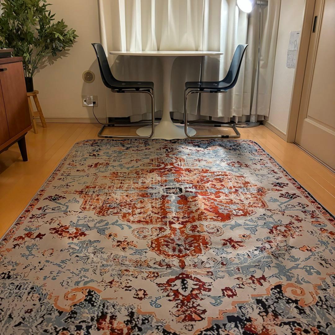 ラグ カーペット 160×230 ヴィンテージ風 リビング 2畳 3畳 シャギー