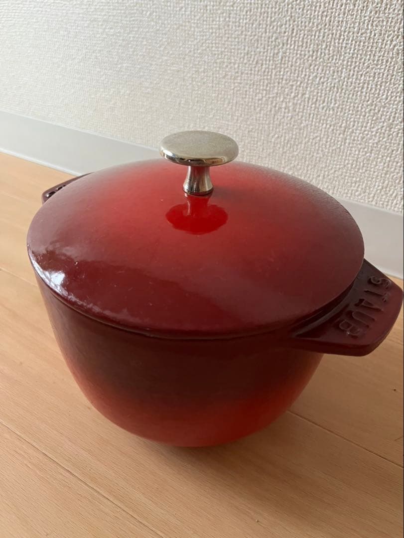 【美品】旧型レアSTAUB(ストウブ) 16 鍋　ル・クルーゼ好きな方も