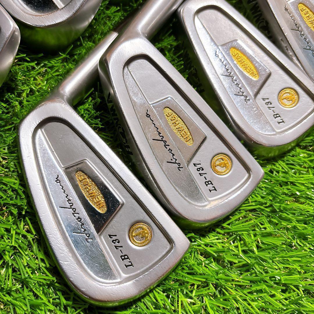 《超希少モデル》 HONMA LB-737 アイアンフルセット ゴールド 10本
