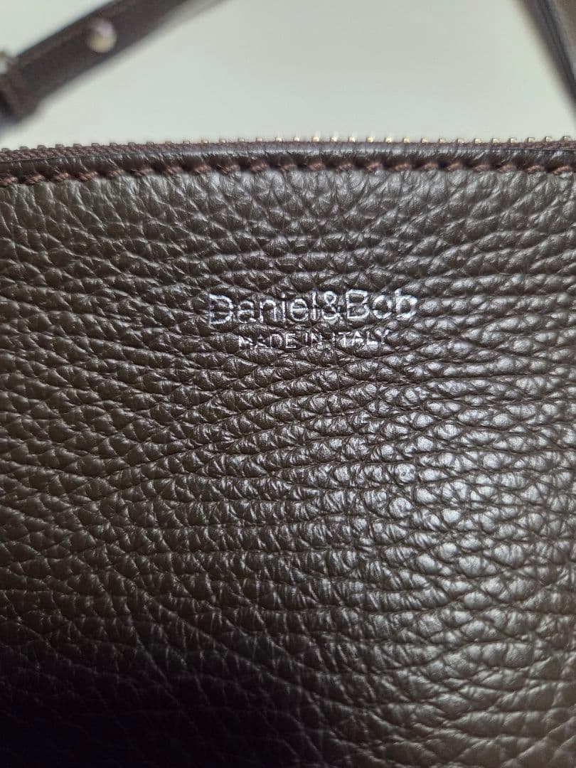 【美品】ダニエル&ボブ　OTELLO SHOULDER　ALCE　3way　茶