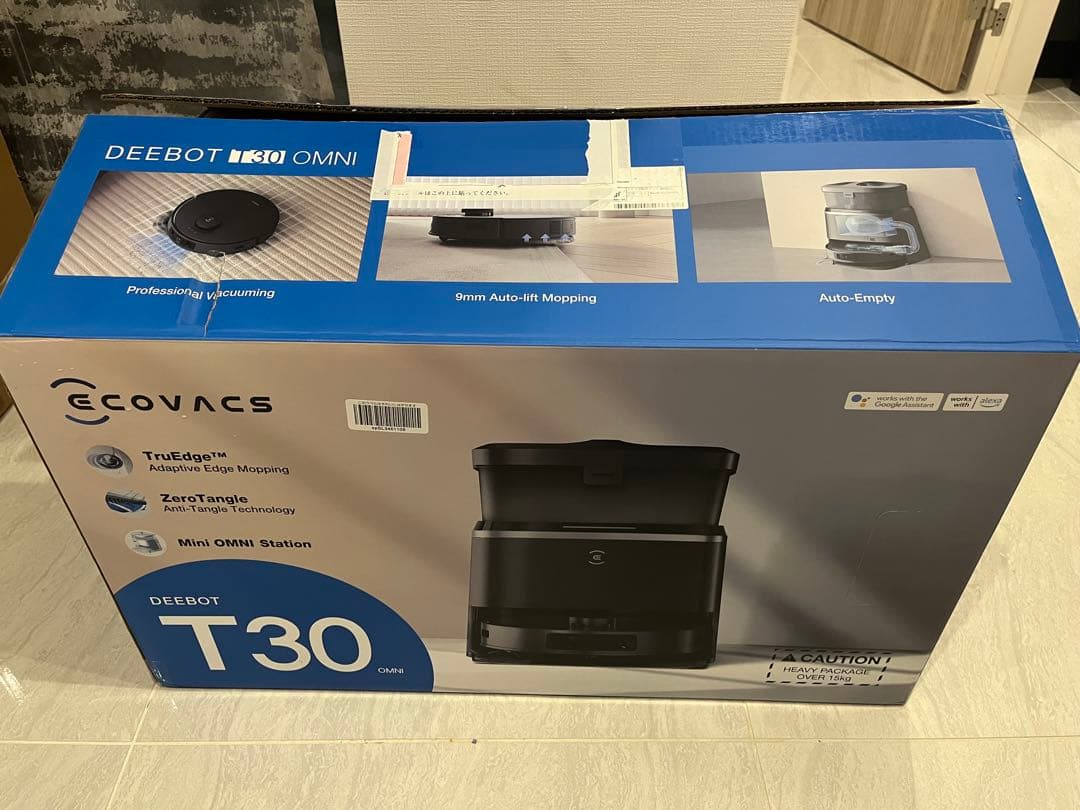 美品:DEEBOT OMNI T30(元箱/説明書/付属品/消耗品交換品全て有)