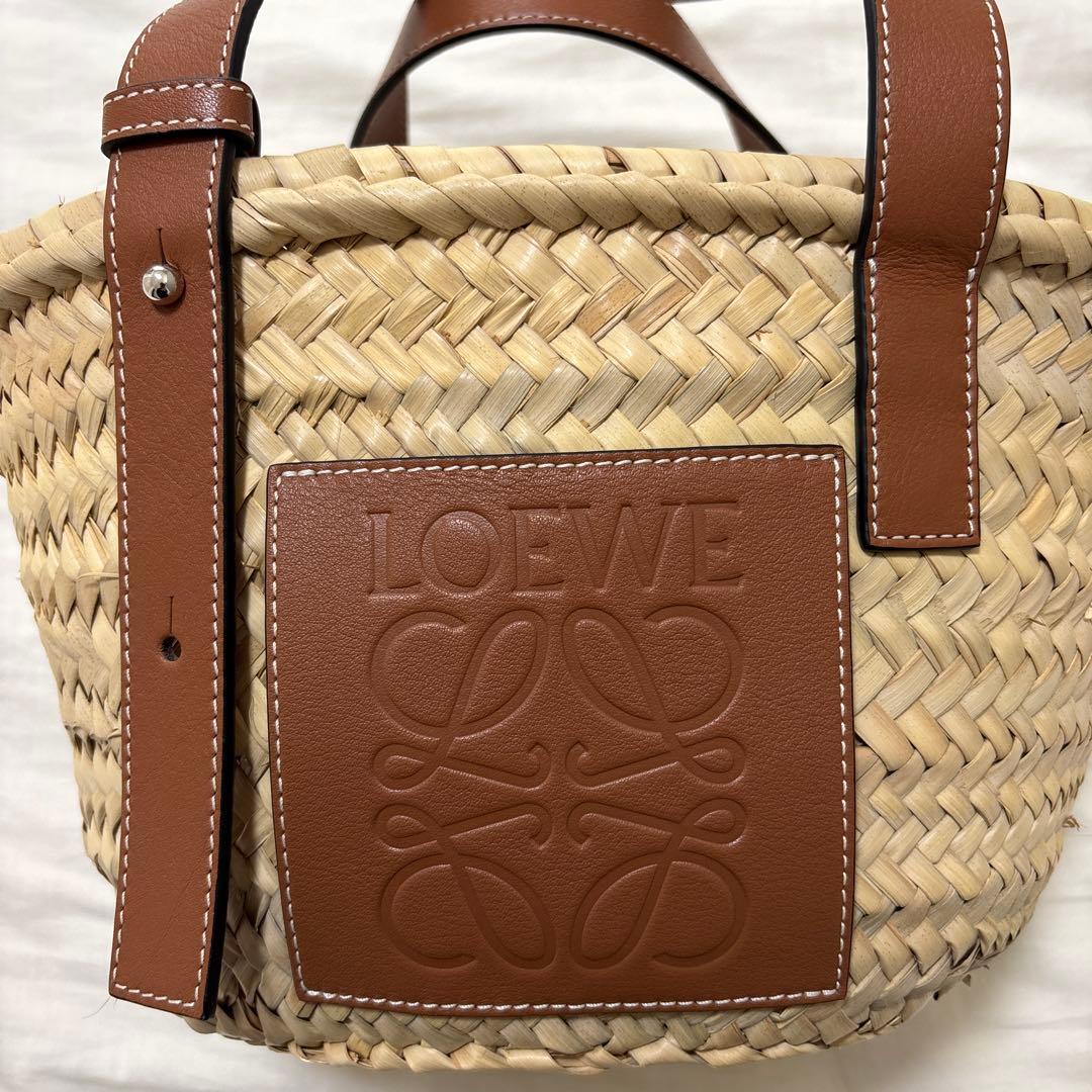 LOEWE ロエベ　ストロー かごバッグ