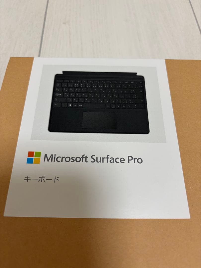 【新品未開封】Surface Pro キーボード ブラック QJX-00019