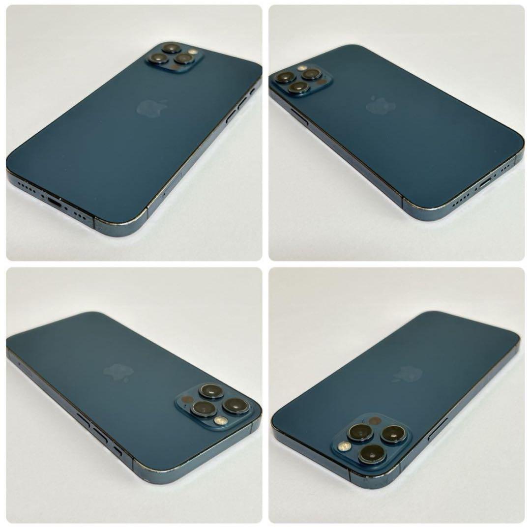 大容量バッテリー iPhone 12Pro 256GB ブルー 本体