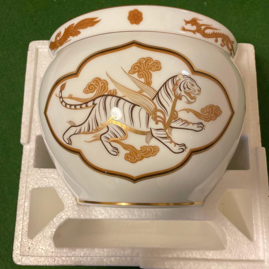 フランクリンポーセリン 四神之内 白虎 大倉陶園
