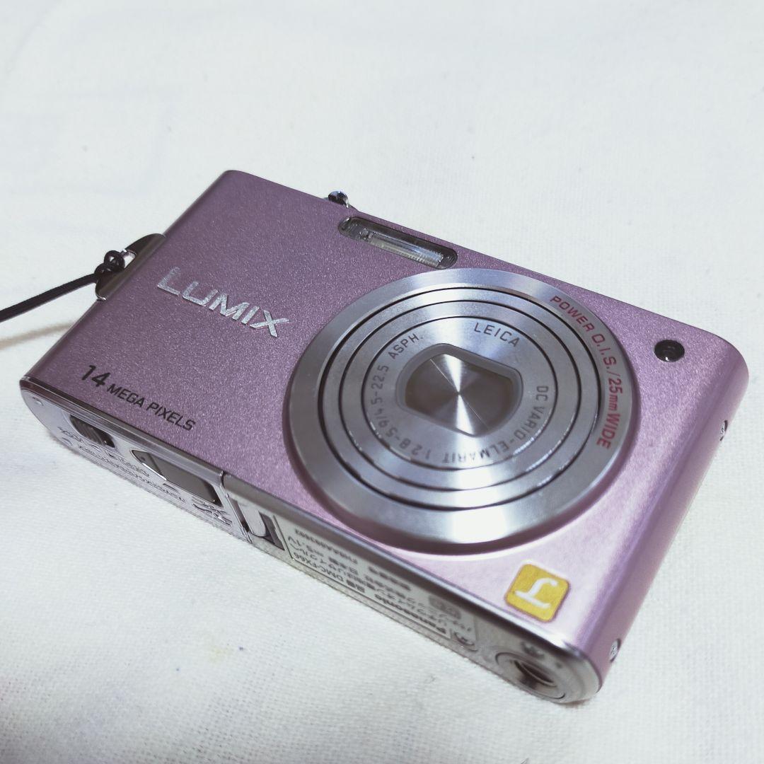 デジカメ　Panasonic　LUMIX　DMC-FX66　ピンク