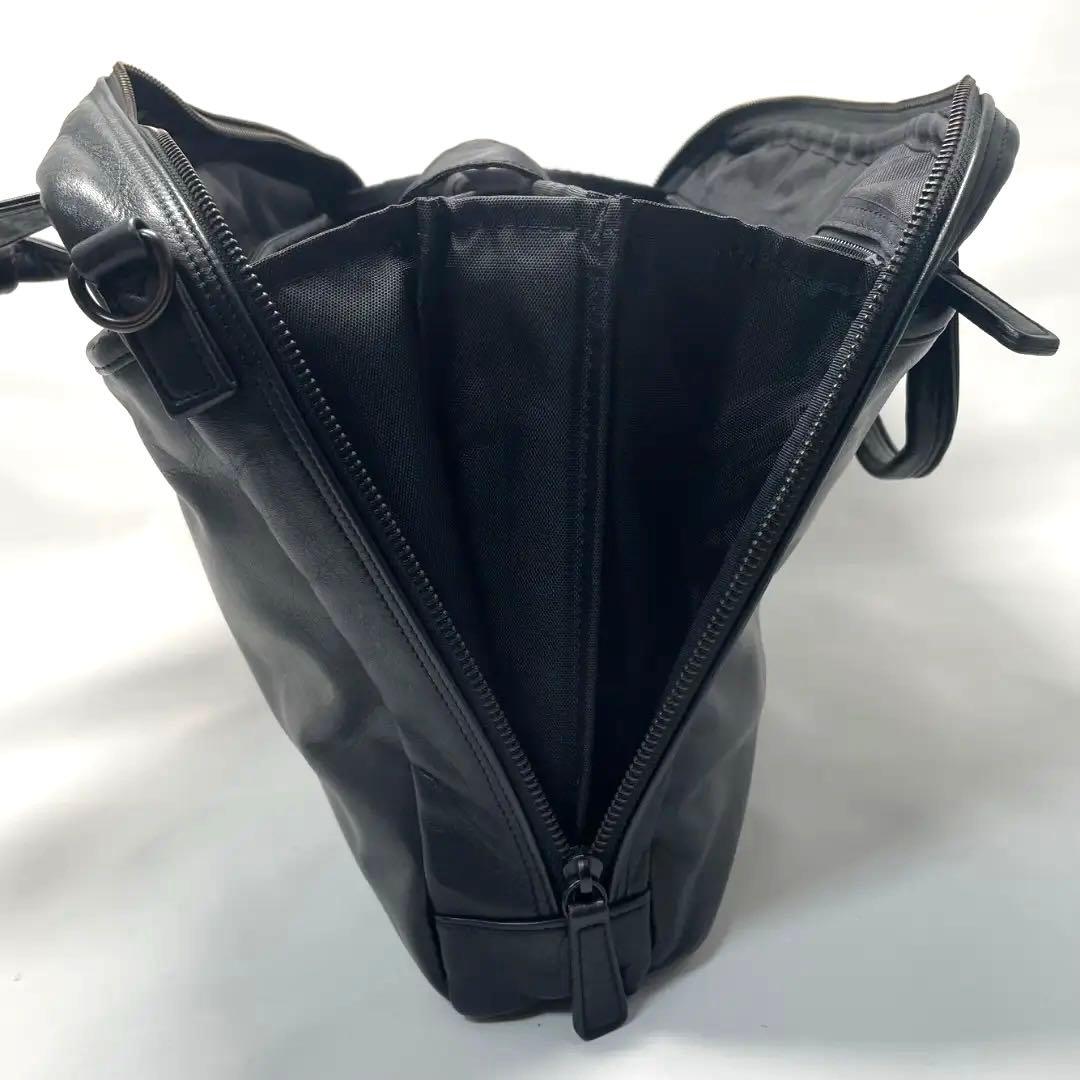 PORTER✨高級レザー✨ブリーフケース 2way B4 PC 送料無料 匿名