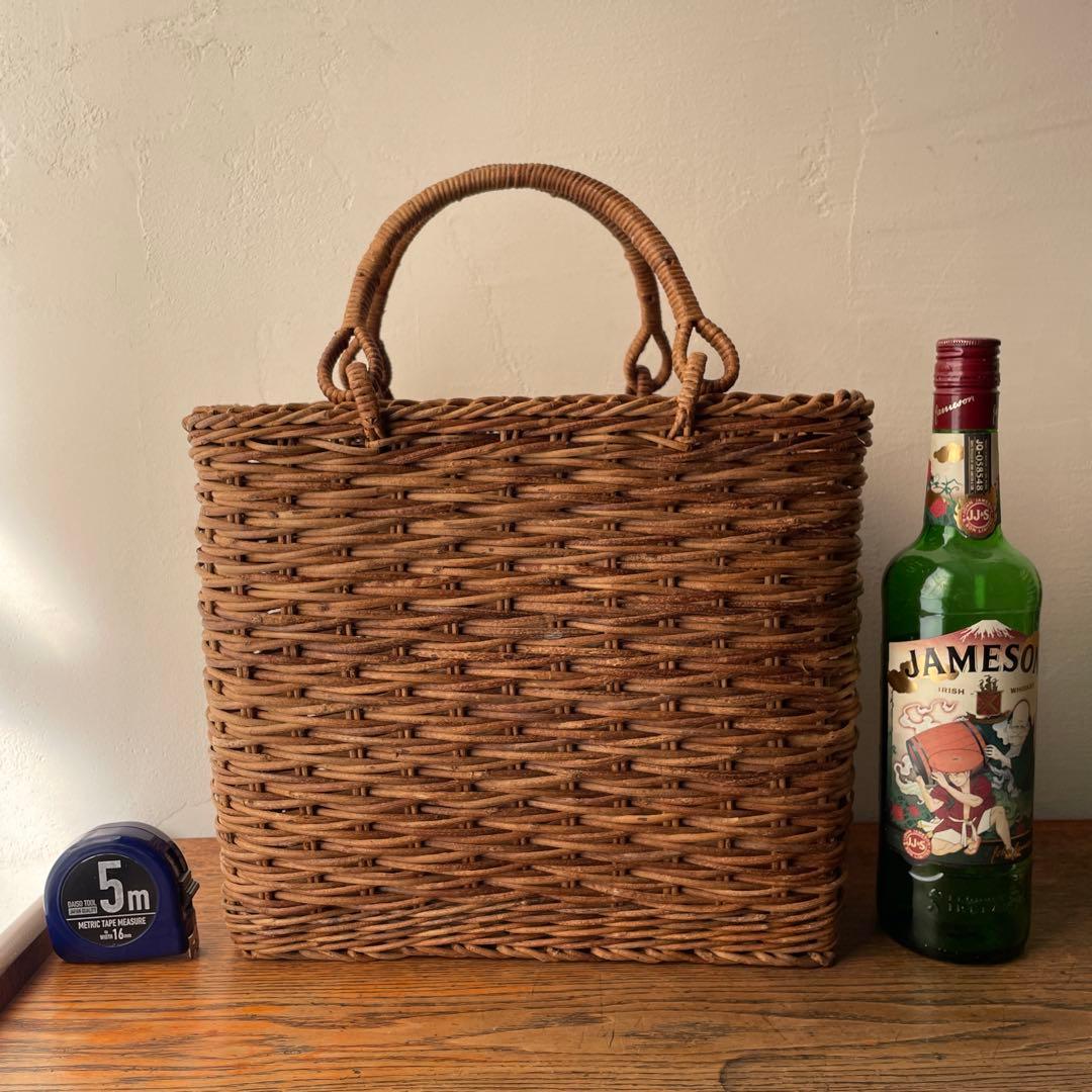 あけび かごバッグ 蔦 手仕事 民芸 工芸 手提げ