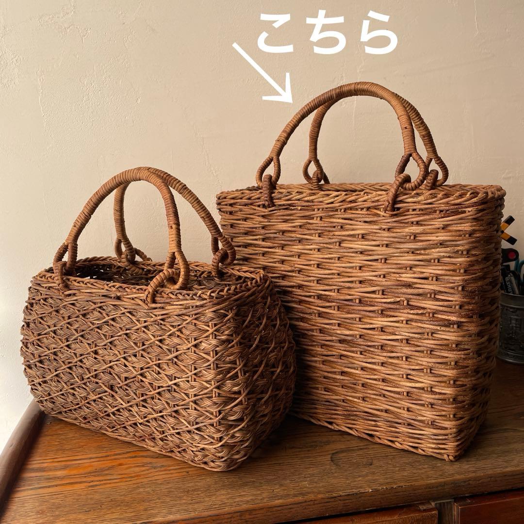あけび かごバッグ 蔦 手仕事 民芸 工芸 手提げ