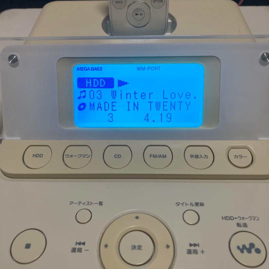 SONY CMT-E300HD(W)美品❣️お値引き‼️