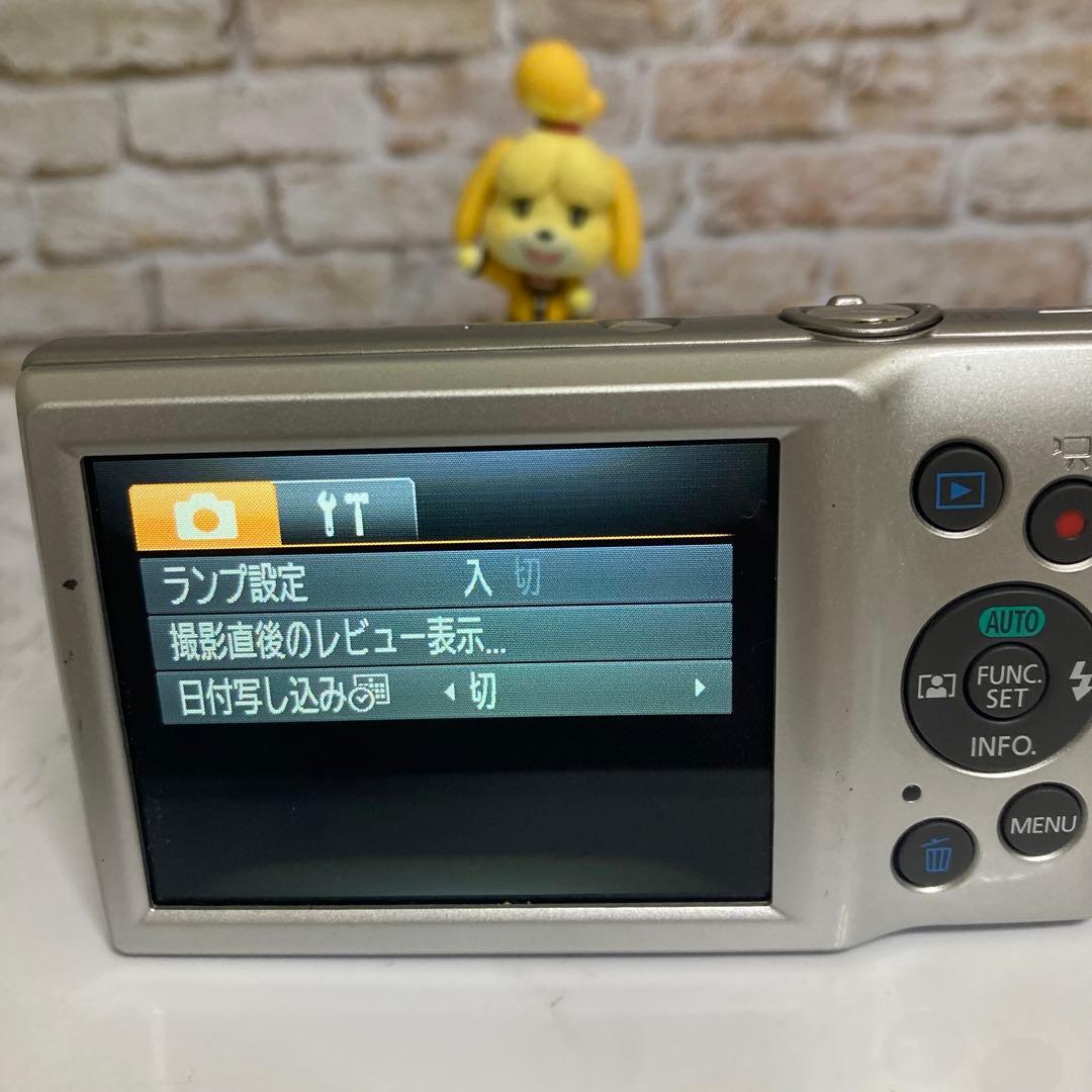 Canon IXY180 シルバー 動作確認済み バッテリー付き