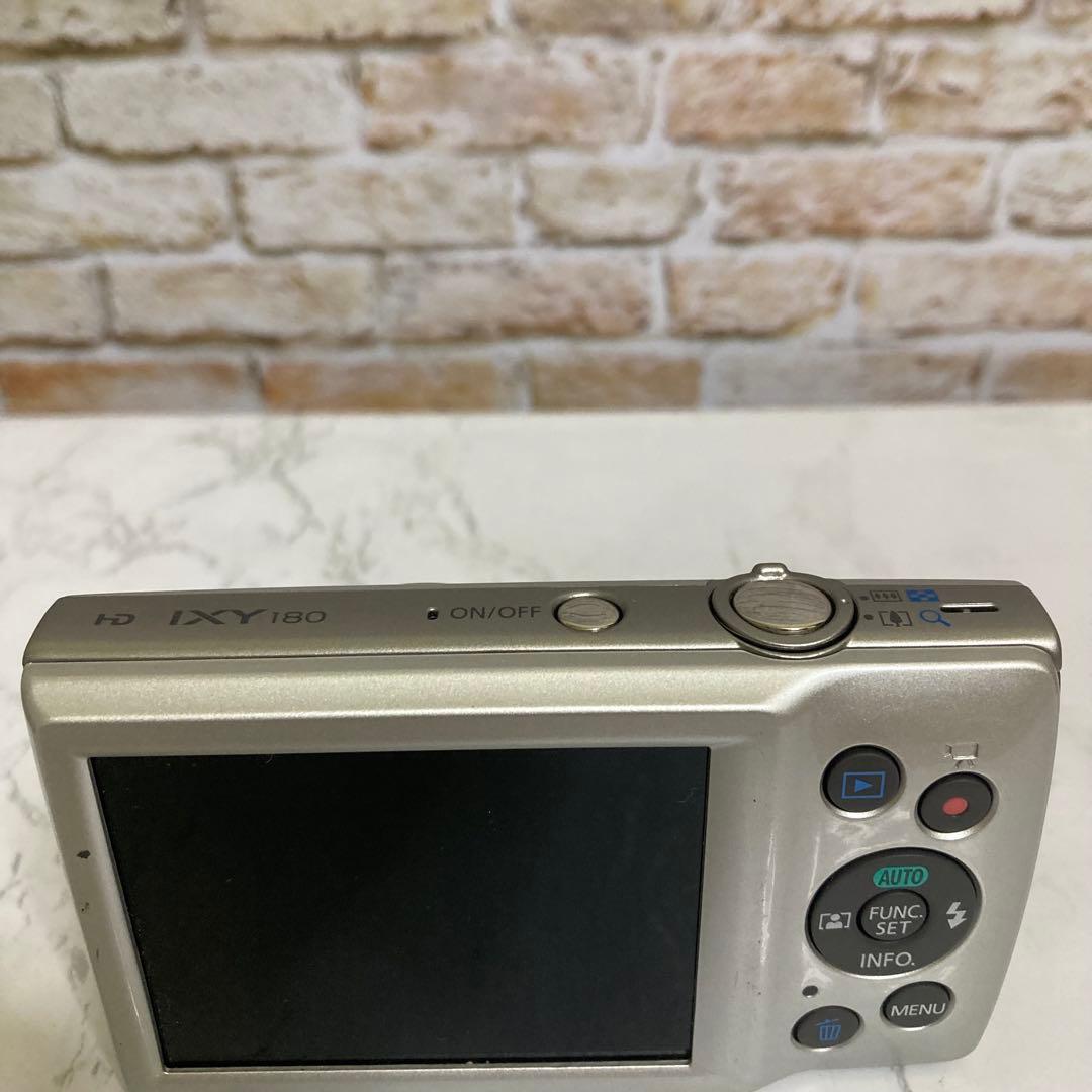 Canon IXY180 シルバー 動作確認済み バッテリー付き
