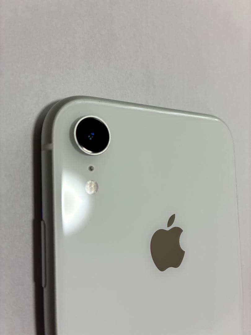 Apple iPhone XR ホワイト 64GB 美品　バッテリー残量91%